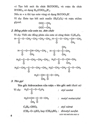 giúp trí nhớ hóa học 12 - Ảnh 5