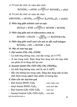 giúp trí nhớ hóa học 12 - Ảnh 8