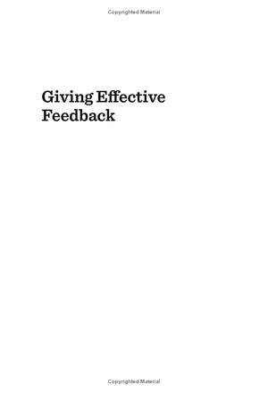 giving effective feedback (hbr 20-minute manager series) - Ảnh 3