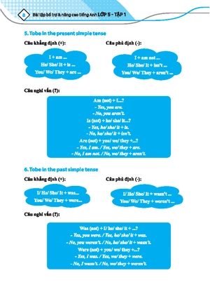 global success - bài tập bổ trợ và nâng cao tiếng anh lớp 5 - tập 1 (có đáp án) - Ảnh 7