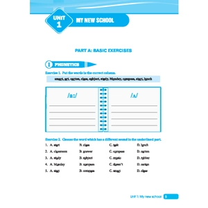 global success - bài tập cuối tuần tiếng anh 6 - tập 1 (có đáp án) - Ảnh 4