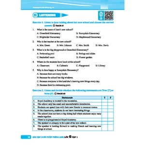 global success - bài tập cuối tuần tiếng anh 6 - tập 1 (có đáp án) - Ảnh 9