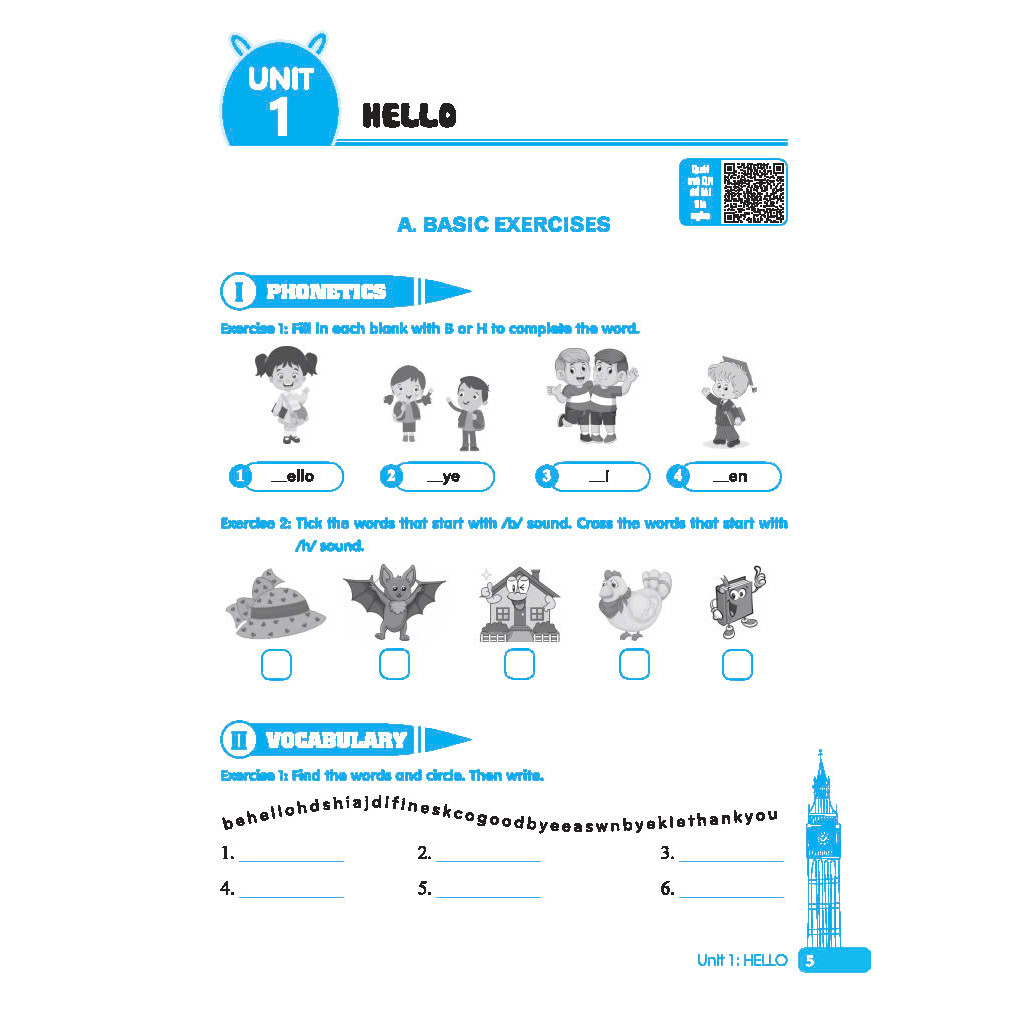global success - bài tập cuối tuần tiếng anh lớp 3 - tập 1 (có đáp án) - Ảnh 4