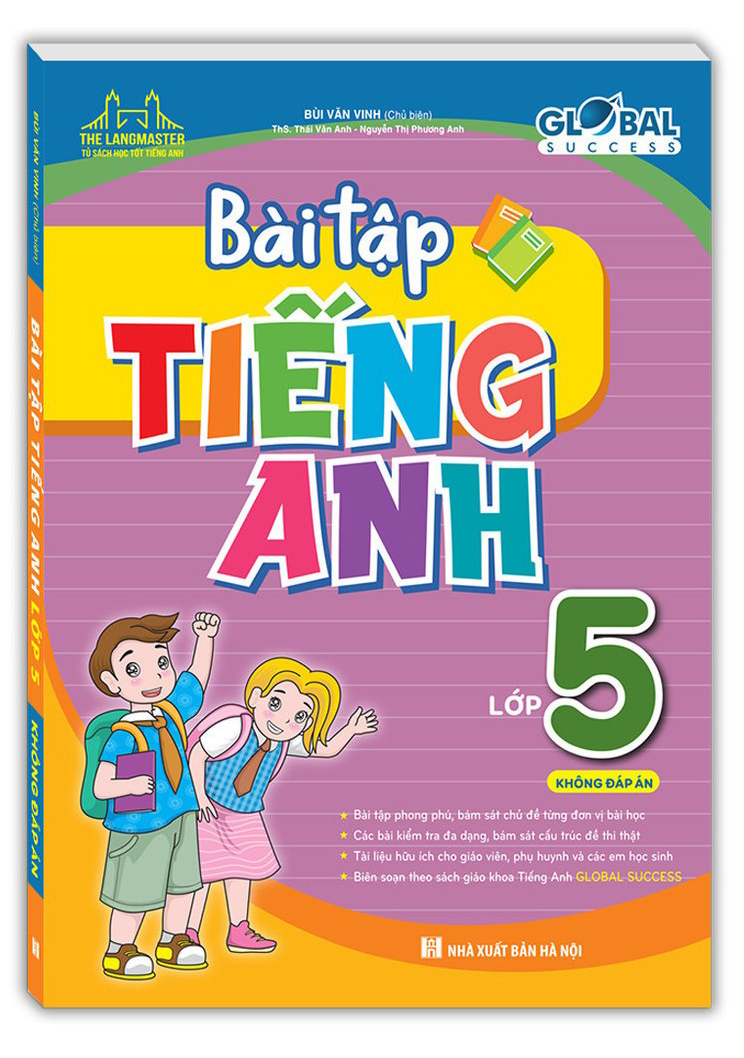 global success - bài tập tiếng anh 5 - không đáp án - Ảnh 2