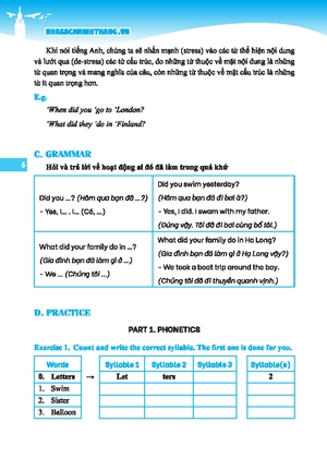 global success - bài tập tiếng anh 5 - tập 2 - có đáp án - Ảnh 6