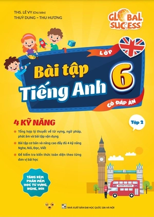 global success - bài tập tiếng anh 6 - tập 2 (có đáp án) - Ảnh 2