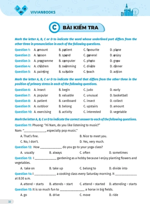 global success - bài tập tiếng anh 7 - tập 1 (có đáp án) - Ảnh 7