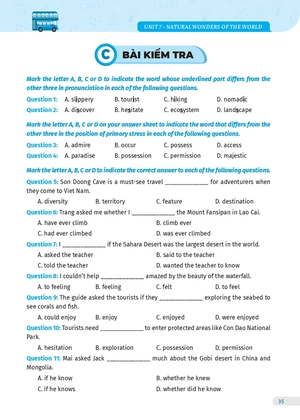 global success - bài tập tiếng anh 9 - tập 2 (có đáp án) - Ảnh 4