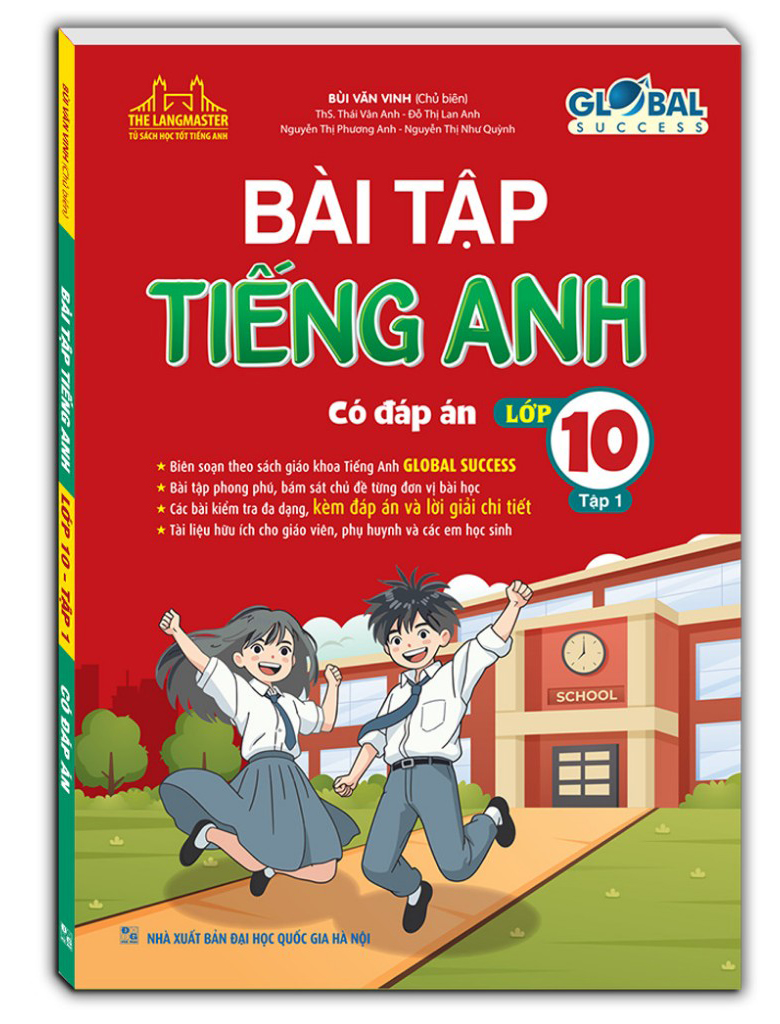 global success - bài tập tiếng anh có đáp án lớp 10 - tập 1 - Ảnh 2
