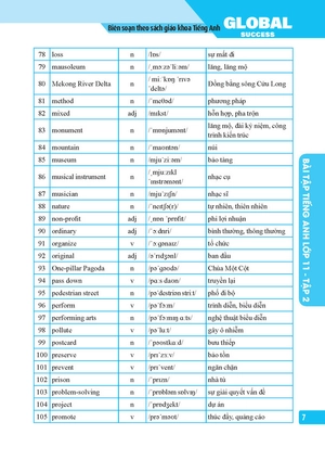 global success - bài tập tiếng anh lớp 11 - tập 2 (có đáp án) - Ảnh 6