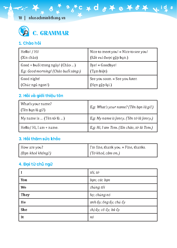 global success - bài tập tiếng anh lớp 3 (không đáp án) - Ảnh 10