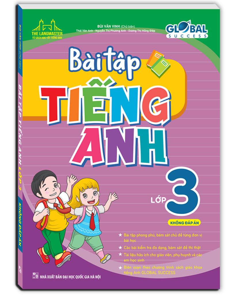 global success - bài tập tiếng anh lớp 3 (không đáp án) - Ảnh 2