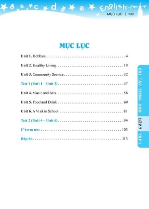 global success - bài tập tiếng anh lớp 7 - tập 1 (có đáp án) (tái bản 2024) - Ảnh 2