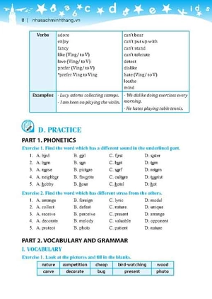 global success - bài tập tiếng anh lớp 7 - tập 1 (có đáp án) (tái bản 2024) - Ảnh 7