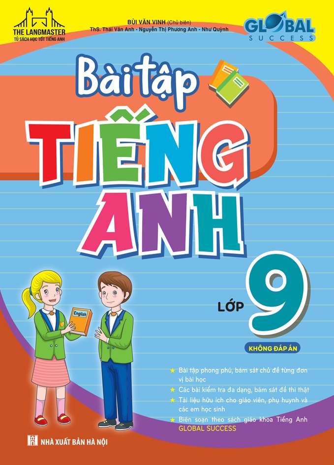 Global Success - Bài Tập Tiếng Anh Lớp 9 - Không Đáp Án - Ảnh 3