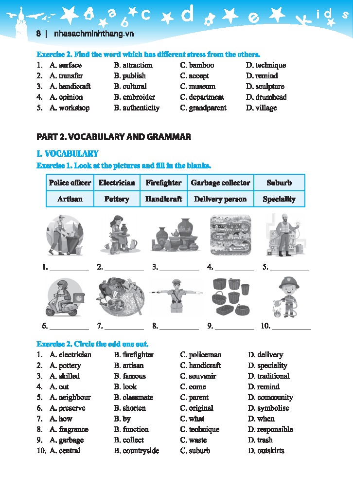 Global Success - Bài Tập Tiếng Anh Lớp 9 - Không Đáp Án - Ảnh 8