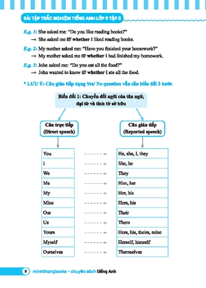 global success - bài tập trắc nghiệm tiếng anh lớp 9 - tập 2 (có đáp án) - Ảnh 7