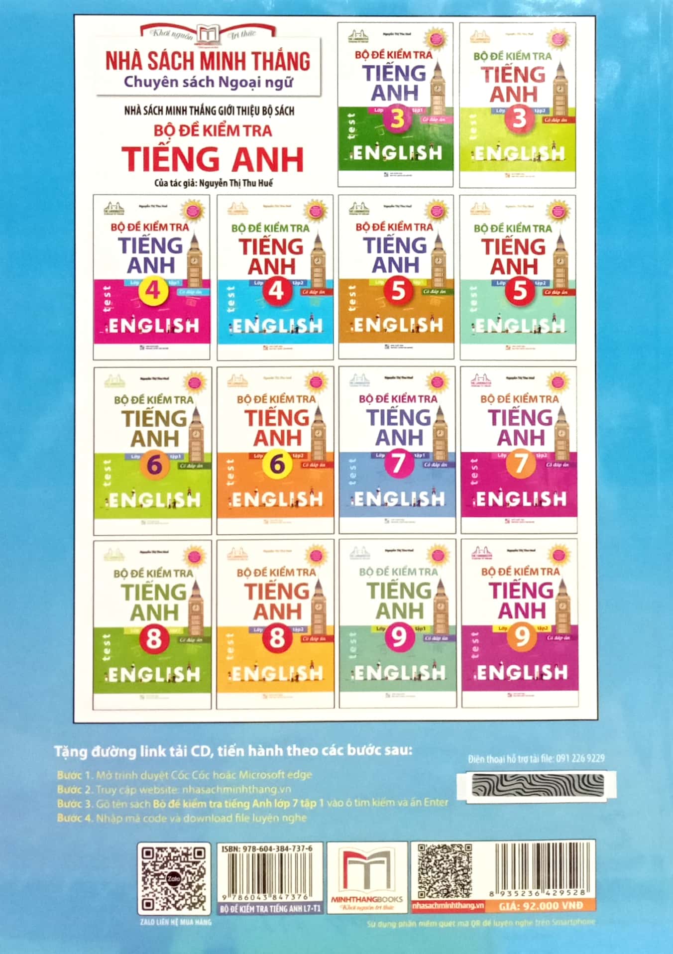 global success - bộ đề kiểm tra tiếng anh lớp 7 - tập 1 (có đáp án) - Ảnh 6