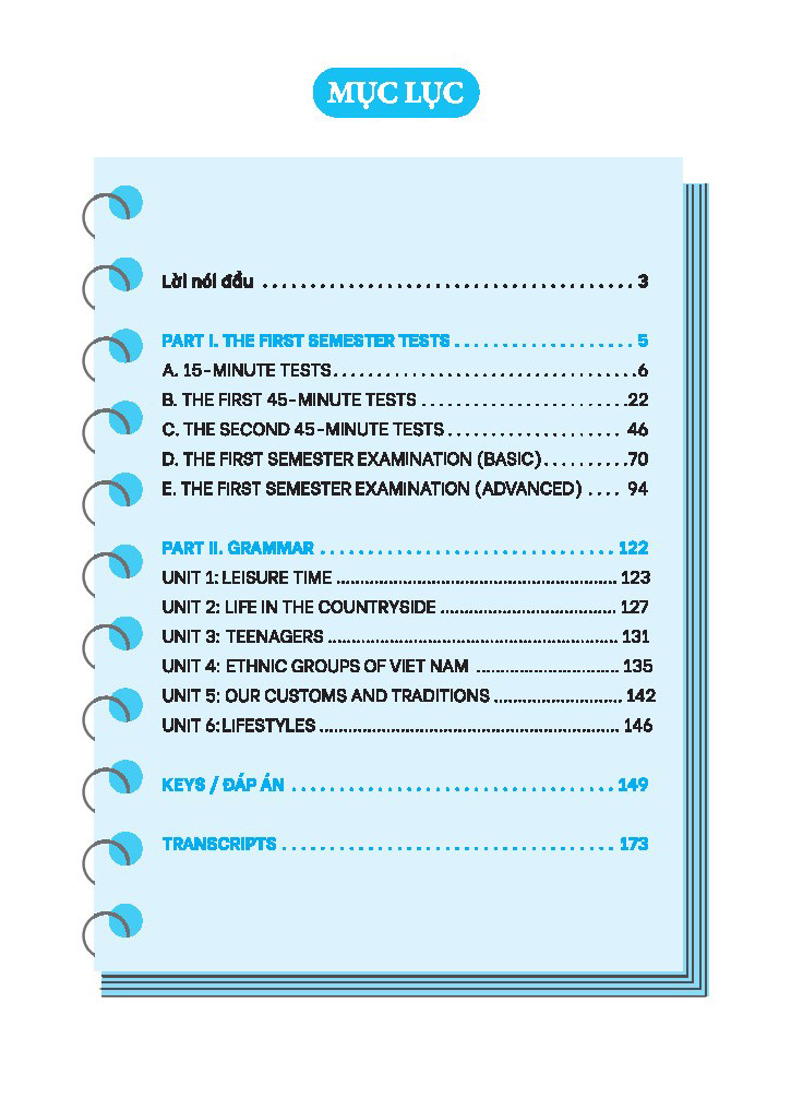 global success - bộ đề kiểm tra tiếng anh lớp 8 - tập 1 (có đáp án) - Ảnh 4