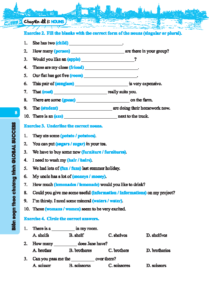 global success - bồi dưỡng học sinh giỏi tiếng anh lớp 5 (có đáp án) - Ảnh 6