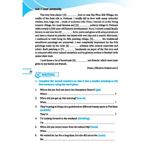 global success - chinh phục ngữ pháp và bài tập tiếng anh lớp 9 - tập 1 - có đáp án - Ảnh 10