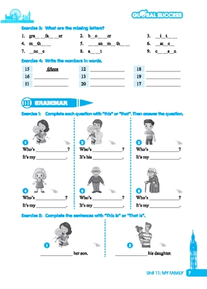 global success - em học giỏi tiếng anh lớp 3 tập 2 (có đáp án) - Ảnh 6