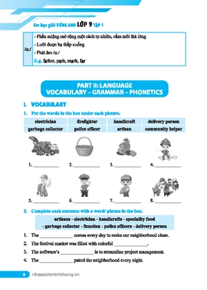 global success - em học giỏi tiếng anh lớp 9 - tập 1 (có đáp án) - Ảnh 6