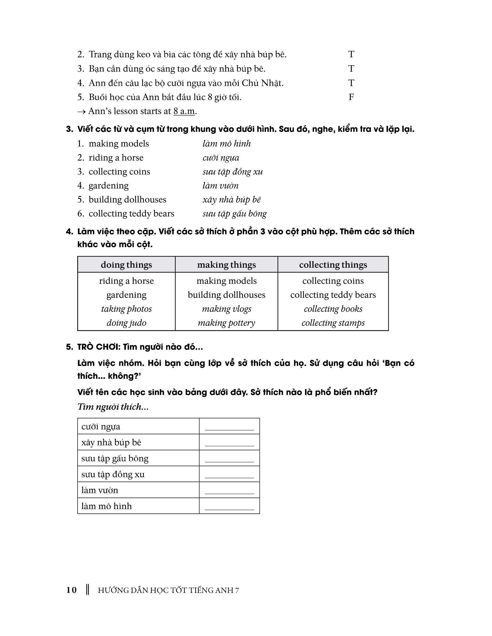 global success - hướng dẫn học tốt tiếng anh 7 (dùng kèm sgk tiếng anh 7) - Ảnh 13