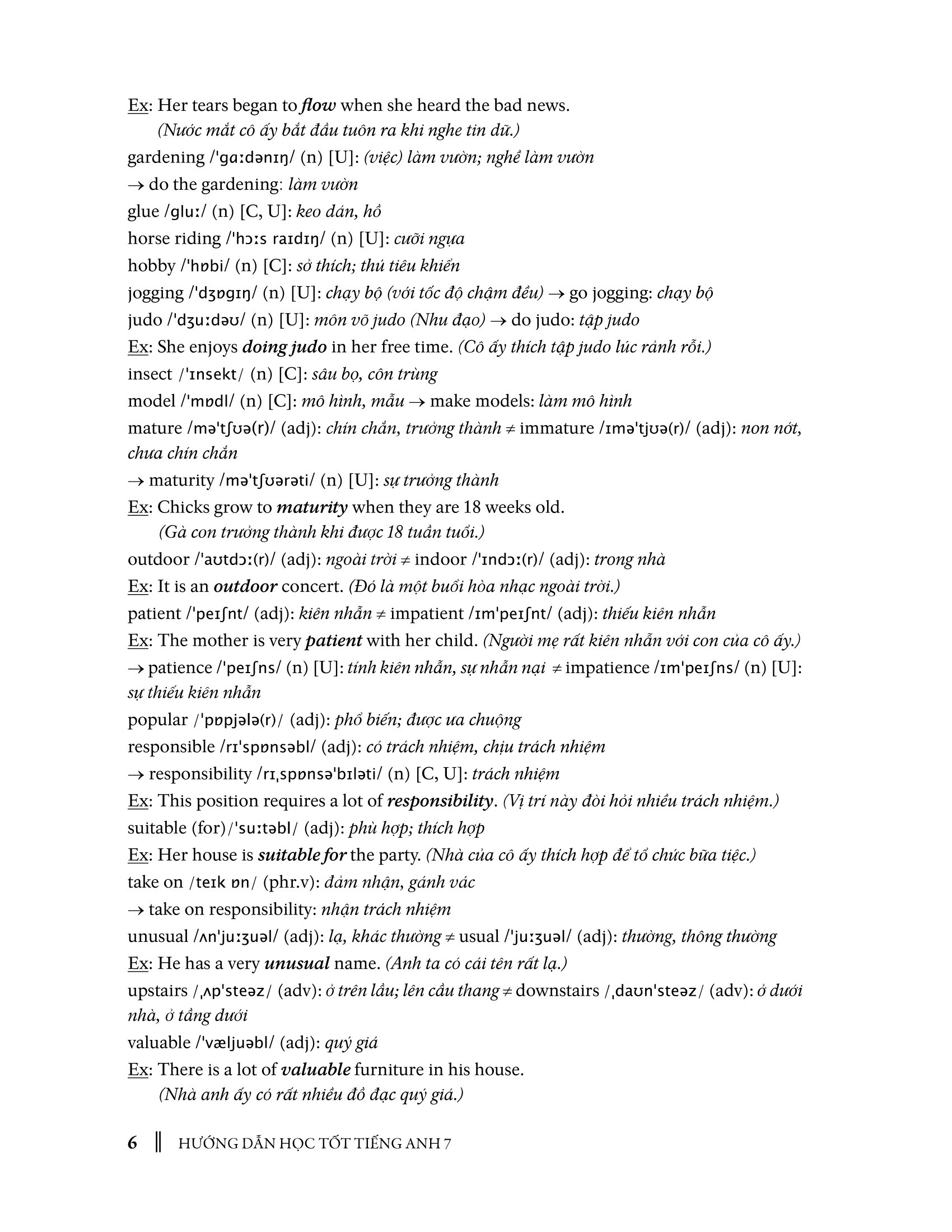 global success - hướng dẫn học tốt tiếng anh 7 (dùng kèm sgk tiếng anh 7) - Ảnh 9