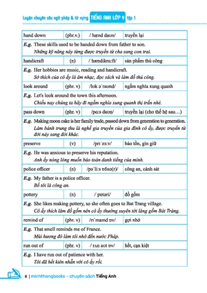 global success - luyện chuyên sâu ngữ pháp và từ vựng tiếng anh lớp 9 - tập 1 - Ảnh 7