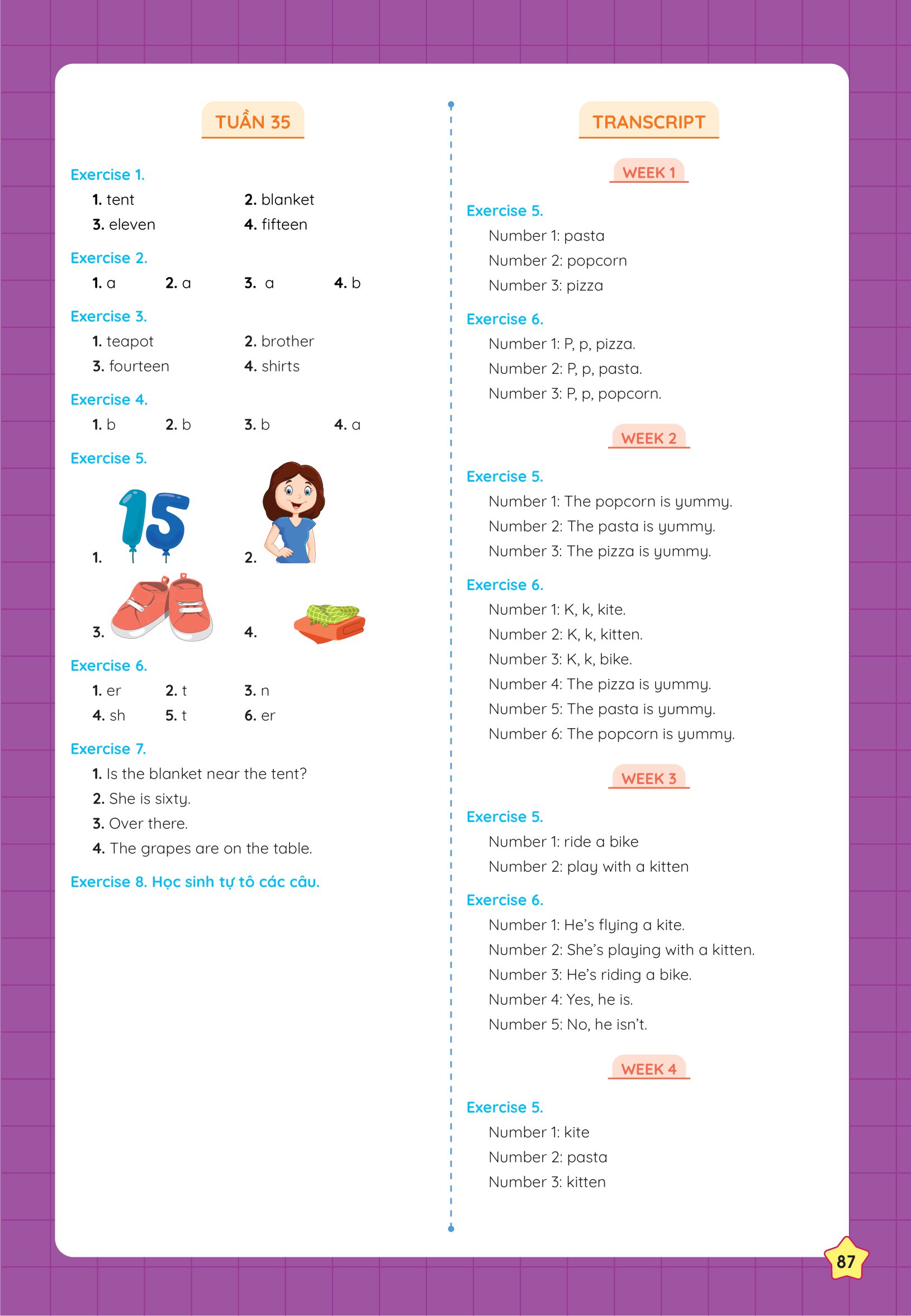 global success - phiếu bài tập cuối tuần tiếng anh 2 - Ảnh 12