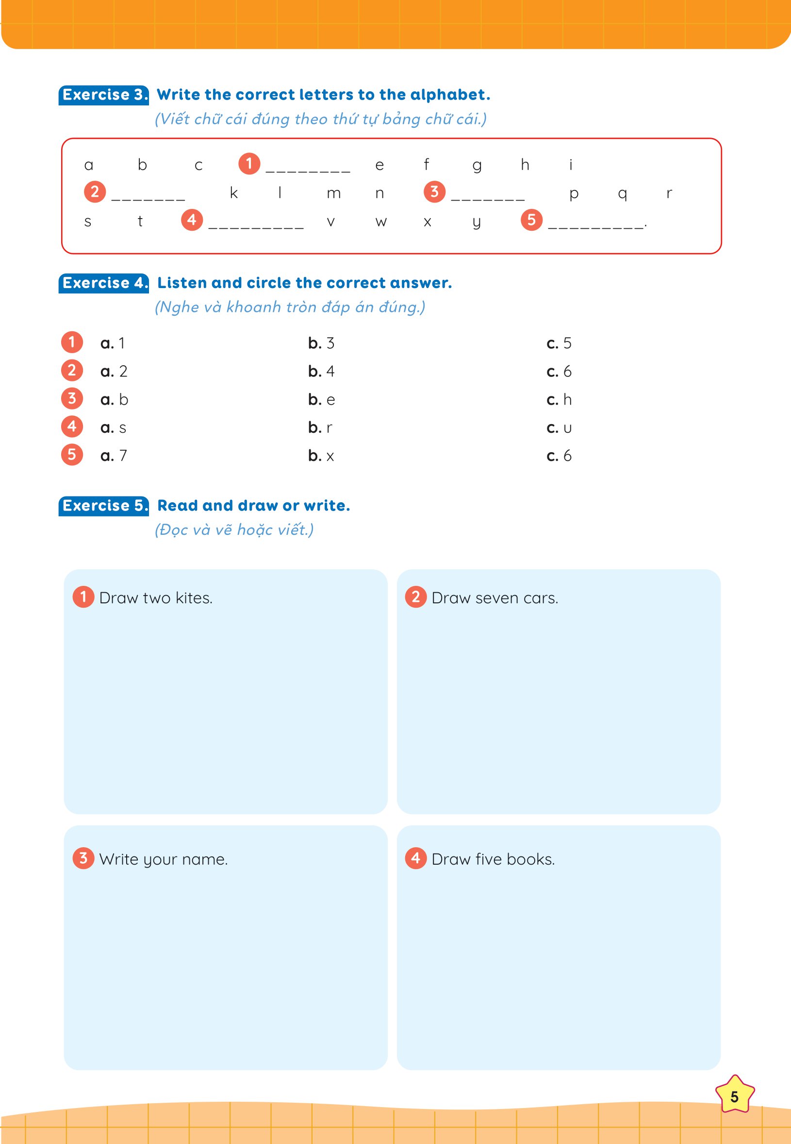 global success - phiếu bài tập cuối tuần tiếng anh 3 - Ảnh 7