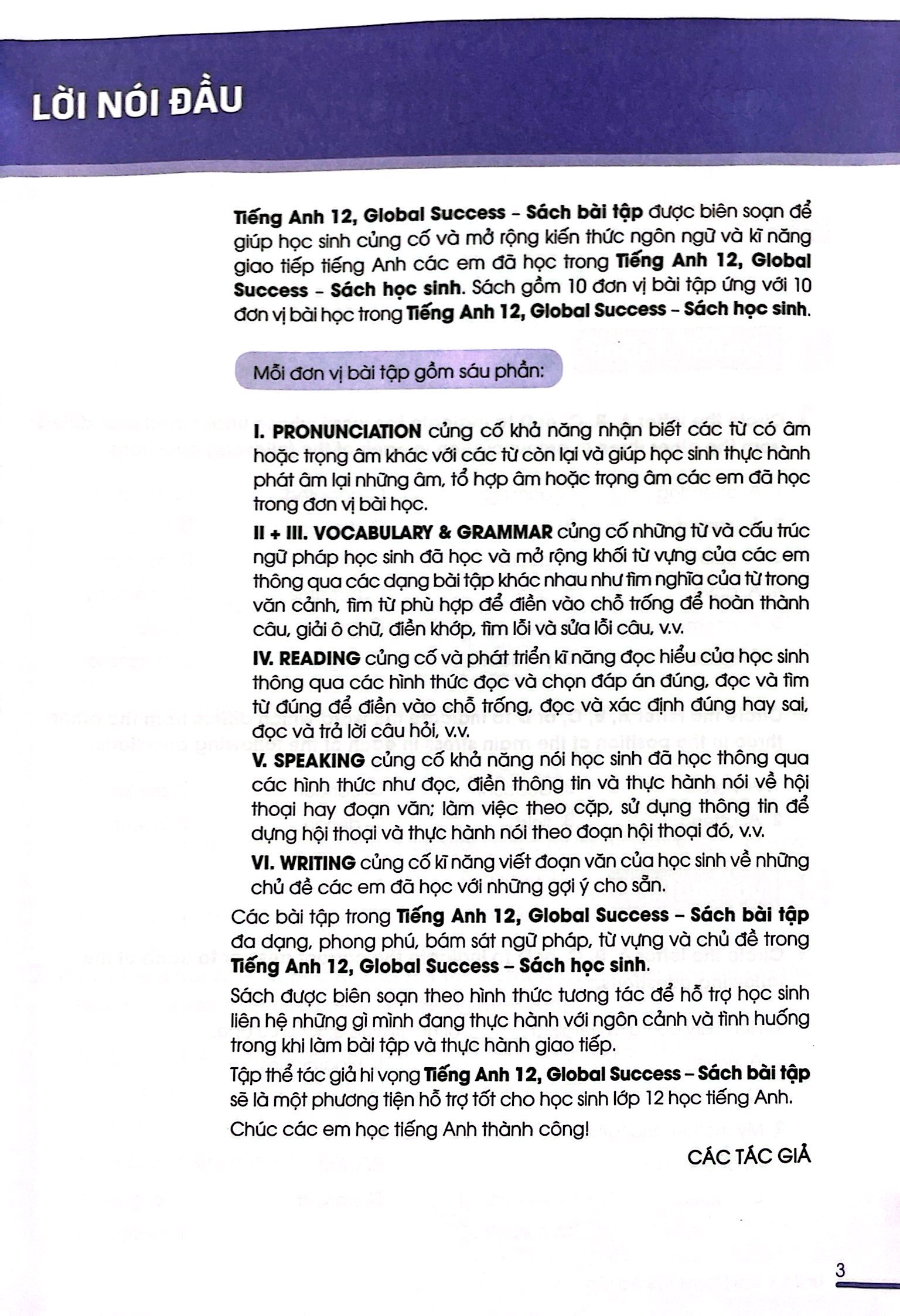 global success - tiếng anh 12 - sách bài tập (2024) - Ảnh 4