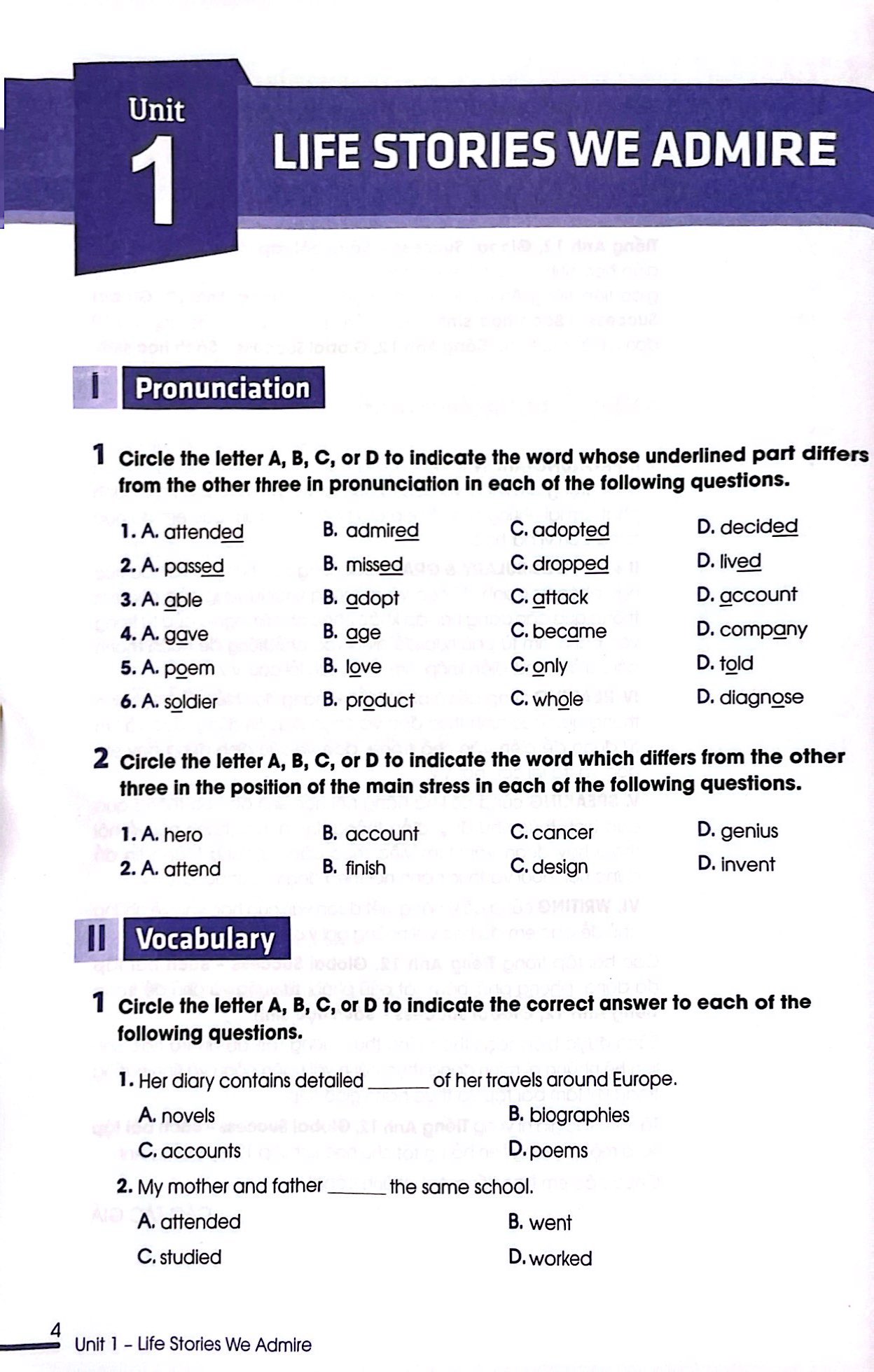 global success - tiếng anh 12 - sách bài tập (2024) - Ảnh 5