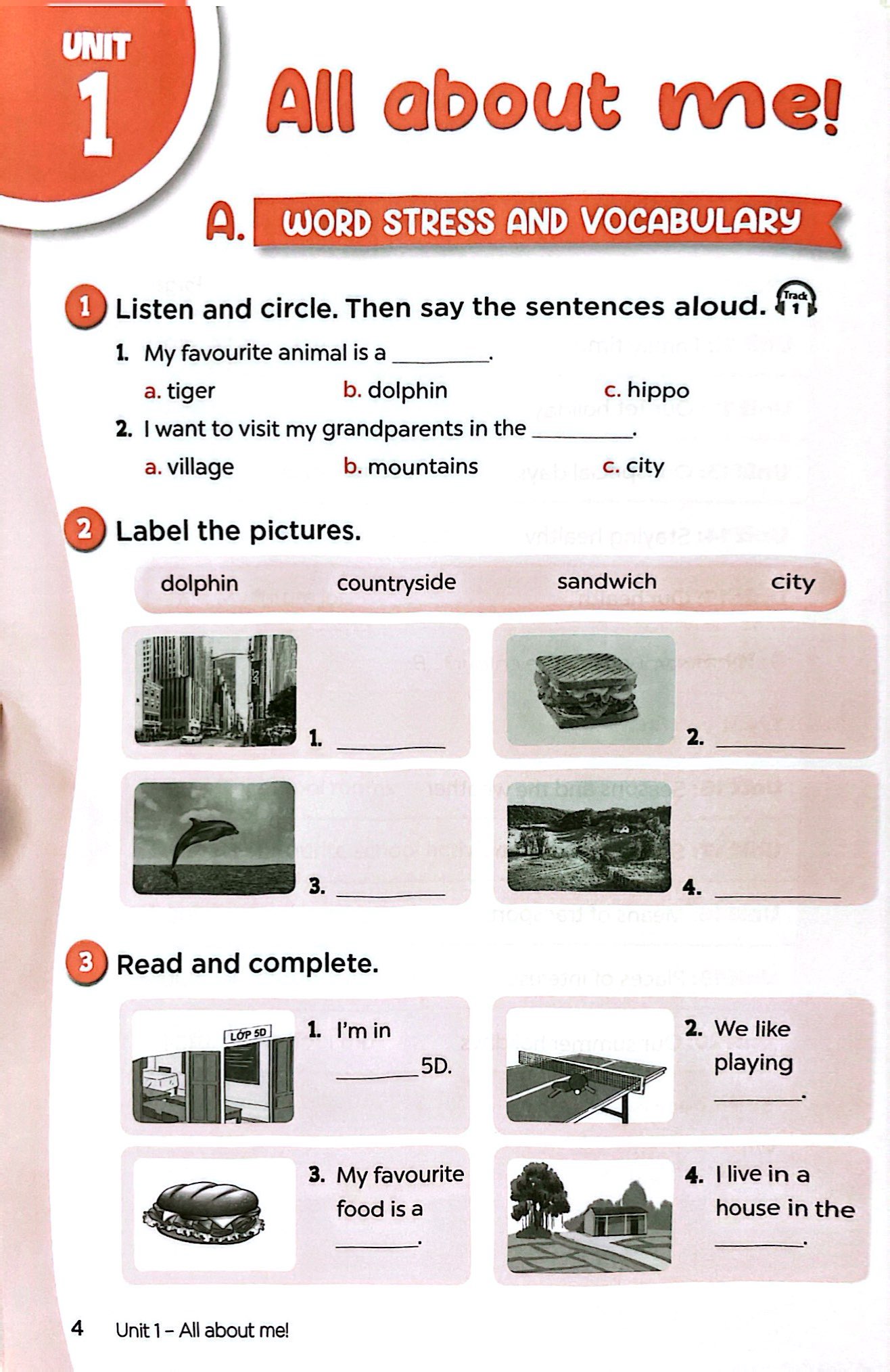 global success - tiếng anh 5 - sách bài tập (2024) - Ảnh 4