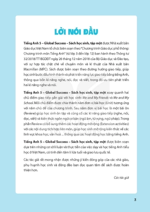 global success - tiếng anh 5 - sách học sinh - tập một (2024) - Ảnh 3