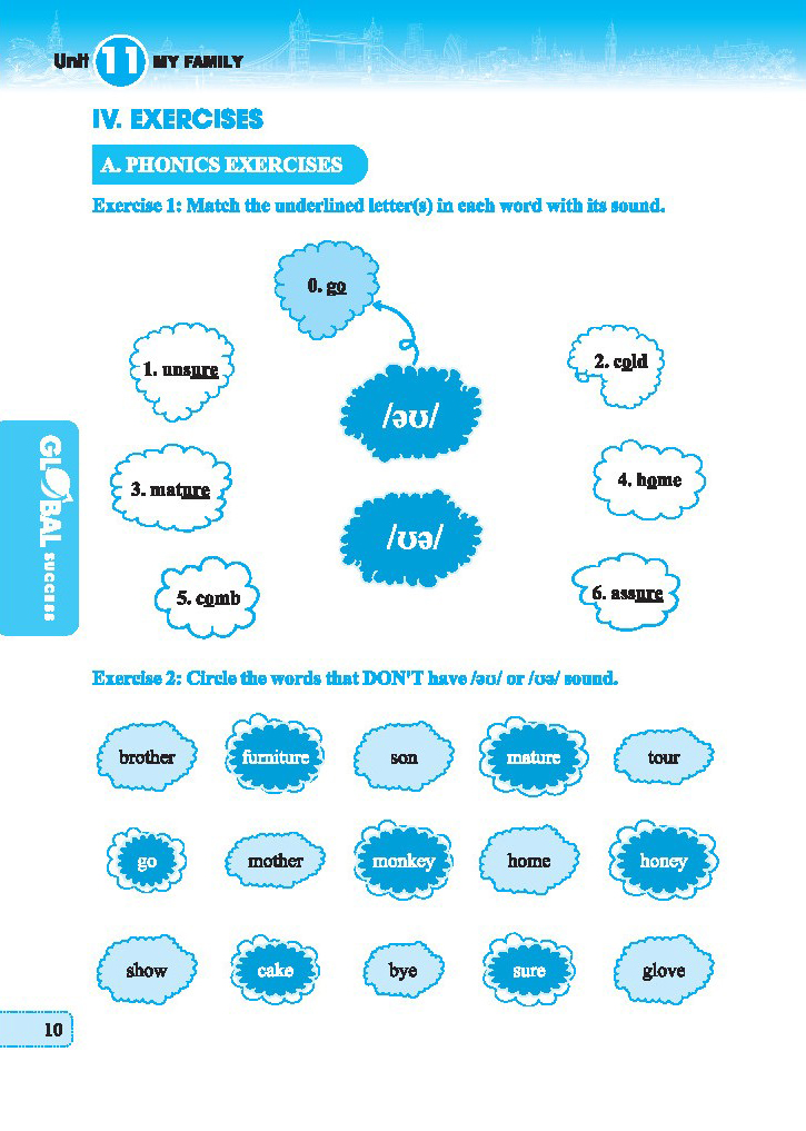 global success - trọng tâm kiếm thức và bài tập thực hành tiếng anh lớp 3 - tập 2 - có đáp án - Ảnh 7