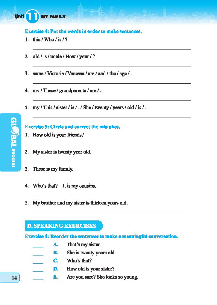 global success - trọng tâm kiếm thức và bài tập thực hành tiếng anh lớp 3 - tập 2 - có đáp án - Ảnh 9