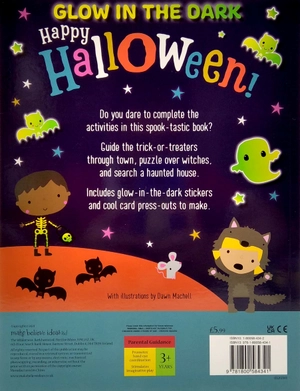 glow in the dark puffy stickers happy halloween! - Ảnh 6