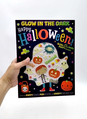 glow in the dark puffy stickers happy halloween! - Ảnh 7