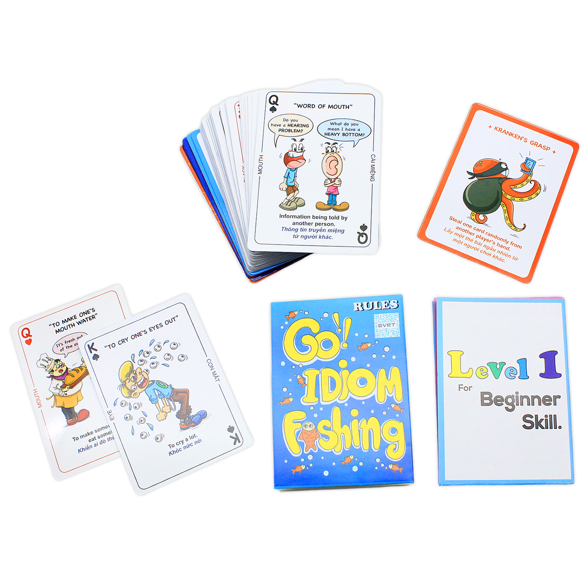 go idiom fishing - vui học tiếng anh - Ảnh 2