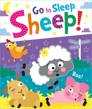 go to sleep, sheep! (squish squash squeak - silicone books) - Ảnh 2