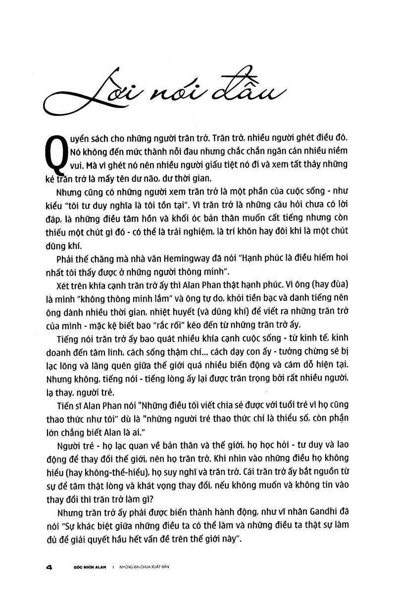 góc nhìn alan - những bài chưa xuất bản - Ảnh 4