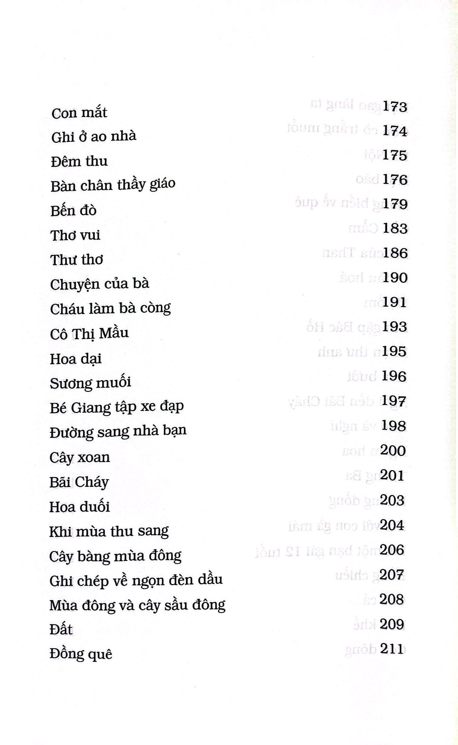 góc sân và khoảng trời - tinh tuyển (tái bản 2023) - Ảnh 10