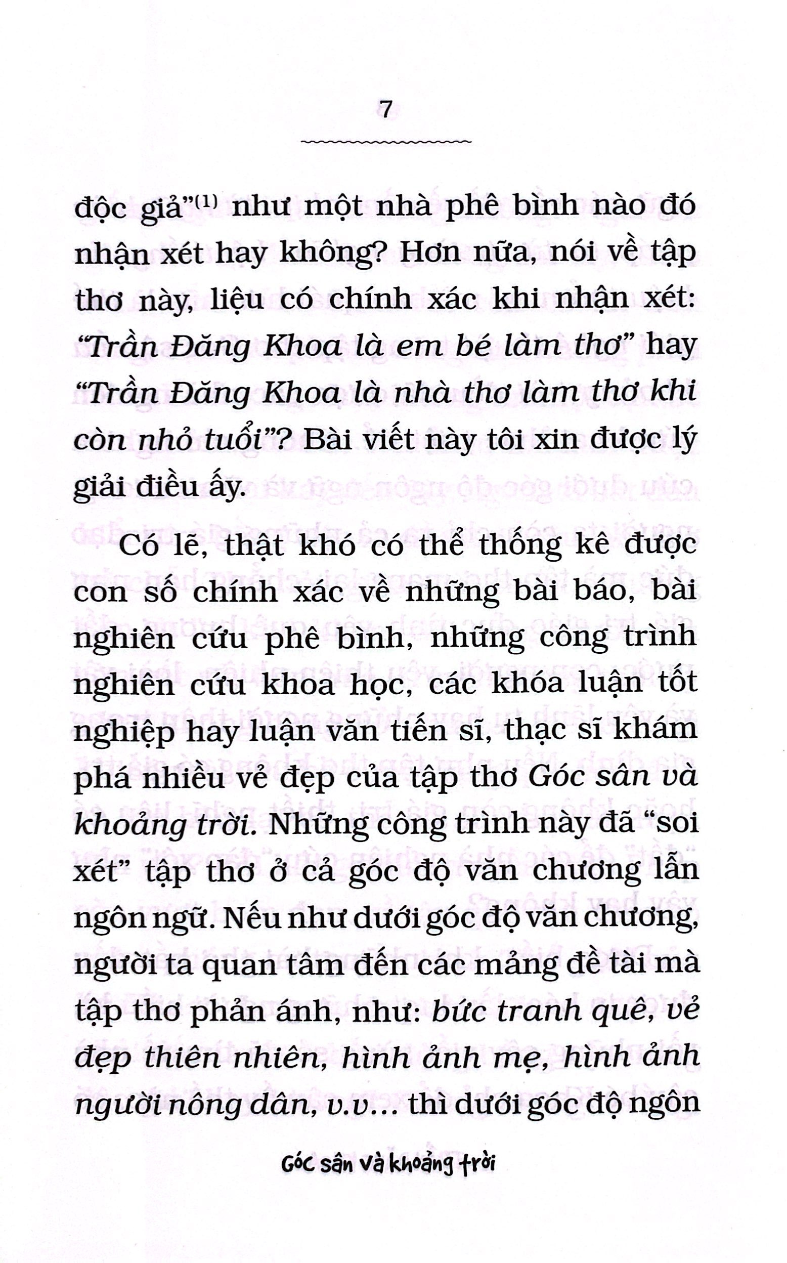 góc sân và khoảng trời - tinh tuyển (tái bản 2023) - Ảnh 5
