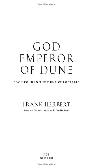 god emperor of dune - Ảnh 3