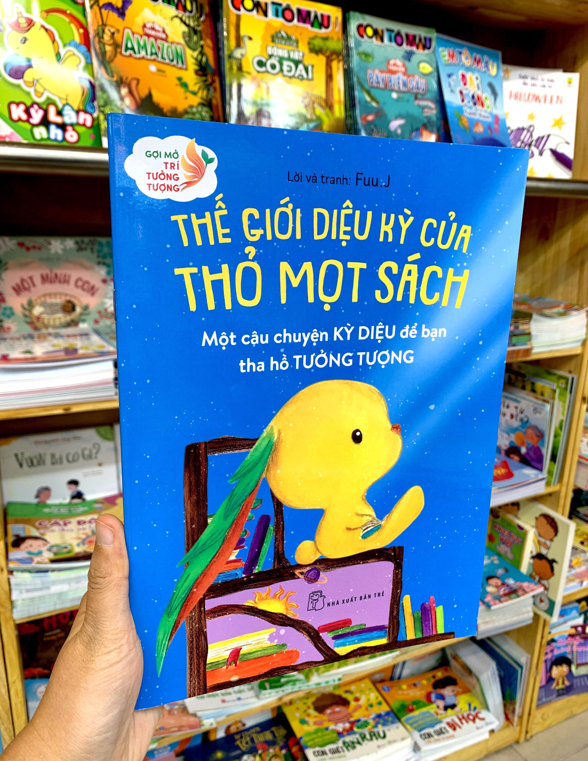gợi mở trí tưởng tượng: thế giới diệu kỳ của thỏ mọt sách - một câu chuyện kỳ diệu để bạn tha hồ tưởng tượng - Ảnh 8