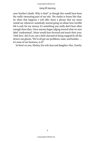 going off alarming: volume 2 : the autobiography - Ảnh 3