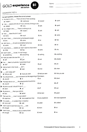 gold experience 2nd edition teacher's resource book level b1 - Ảnh 4