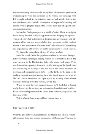 golden: the power of silence in a world of noise - Ảnh 14